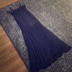 Black Long Evening Dress